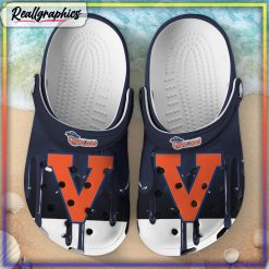 NCAA Virginia Cavaliers Melting Paint Crocs