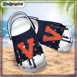 Alternative view of NCAA Virginia Cavaliers Melting Paint Crocs
