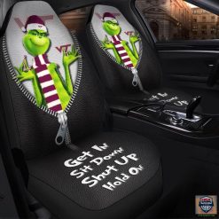 Alternative view of NCAA Virginia Tech Hokies Get In Sit Down Car Seat Covers