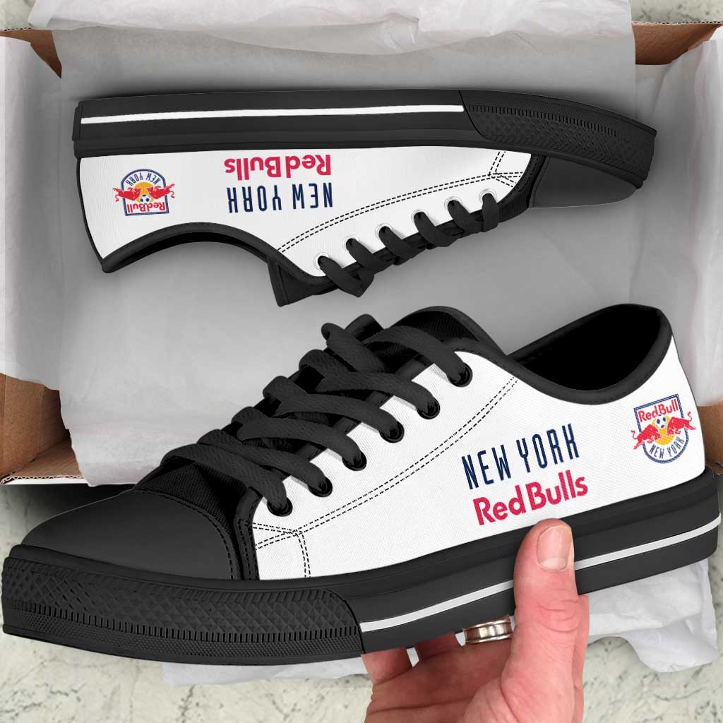 MLS New York Red Bulls Low Top Shoes - Image 3