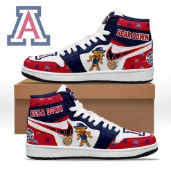 NCAA Arizona Wildcats Mascot Air Jordan 1 High Sneakers