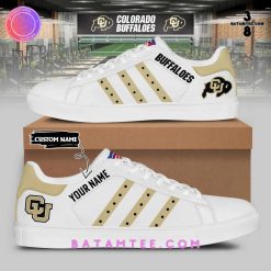 NCAA Colorado Buffaloes White Stan Smith Shoes