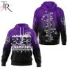 NCAA Northwestern Wildcats 2023 Las Vegas Bowl Purple Black Pullover Hoodie