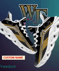 NCAA Wake Forest Demon Deacons Custom Name New Season Max Soul Shoes