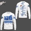 NCAA Air Force Falcons 2023 Armed Forces Bowl White Sweatshirt