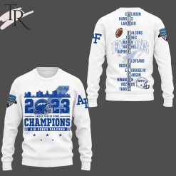 NCAA Air Force Falcons 2023 Armed Forces Bowl White Sweatshirt