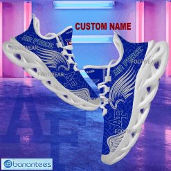 NCAA Air Force Falcons Custom Name New Wings Arrow Pattern Max Soul Shoes
