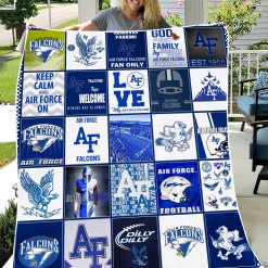 Alternative view of NCAA Air Force Falcons Love Fleece Blanket
