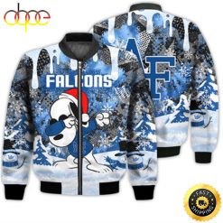 NCAA Air Force Falcons Snoopy Dabbing The Peanuts Bomber Jacket