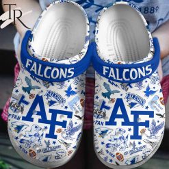 NCAA Air Force Falcons White Crocs