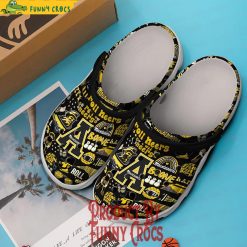 Alternative view of NCAA Appalachian State Mountaineers Black Crocs