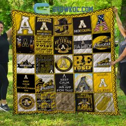 Alternative view of NCAA Appalachian State Mountaineers Collection Fleece Blanket