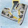 NCAA Appalachian State Mountaineers Custom Name Logo Air Jordan 1 High Sneakers