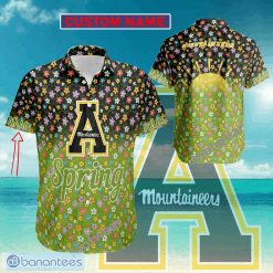 NCAA Appalachian State Mountaineers Custom Name Spring Hawaiian Shirt