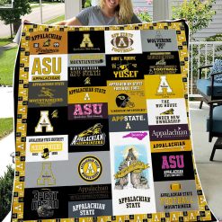 Alternative view of NCAA Appalachian State Mountaineers Fleece Blanket