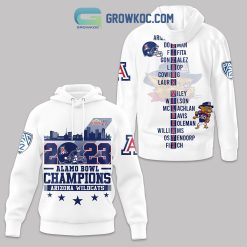 NCAA Arizona Wildcats 2023 Alomo Bowl Champions Pullover Hoodie
