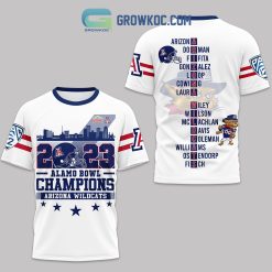 NCAA Arizona Wildcats 2023 Alomo Bowl Champions T-Shirt
