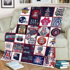 NCAA Arizona Wildcats Collection Fleece Blanket