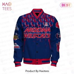 Alternative view of NCAA Arizona Wildcats Mascot Bear Down Baseball Jacket