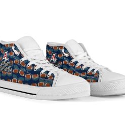 Alternative view of NCAA Arizona Wildcats Wave Of Ball High Top Shoes