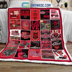 NCAA Arkansas State Red Wolves Collection Fleece Blanket