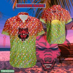 NCAA Arkansas State Red Wolves Custom Name Spring Hawaiian Shirt
