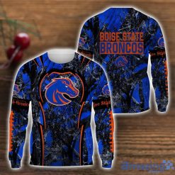 NCAA Boise State Broncos Camo Hunting Sweatshirt