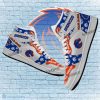 NCAA Boise State Broncos Custom Name Logo Air Jordan 1 High Sneakers