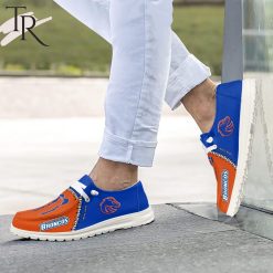 Alternative view of NCAA Boise State Broncos Custom Name Monster Paws Hey Dude Shoes