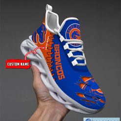 Alternative view of NCAA Boise State Broncos Custom Name Sport Style Max Soul Shoes