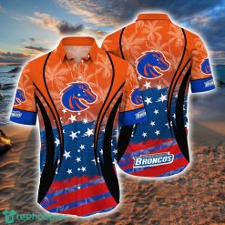 NCAA Boise State Broncos Star Pattern Hawaiian Shirt