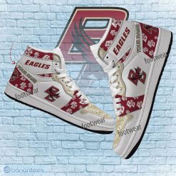 NCAA Boston College Eagles Custom Name Logo Air Jordan 1 High Sneakers