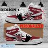NCAA Boston College Eagles Custom Name New Design Air Jordan 1 High Sneakers