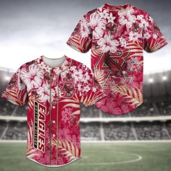 NCAA Boston College Eagles Flower Baseball Jersey