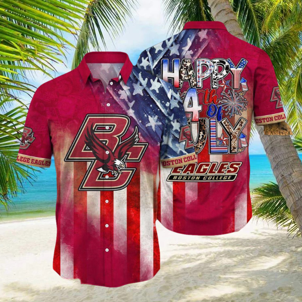 NCAA Boston College Eagles Independence Day Hawaiian Shirt