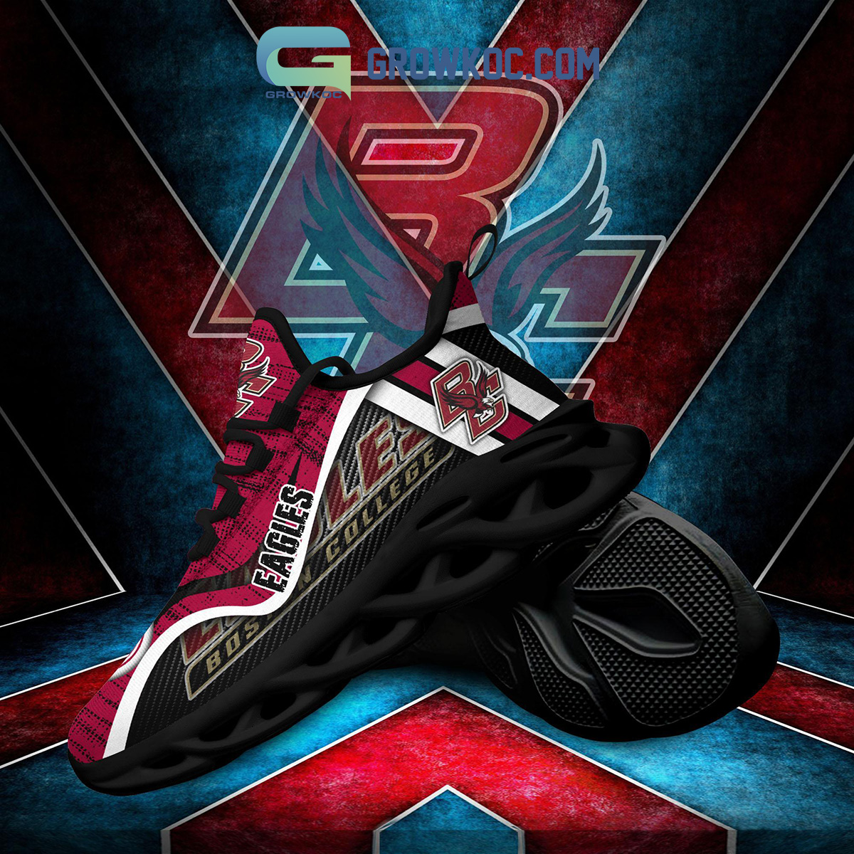 NCAA Boston College Eagles New Style Max Soul Shoes - Image 3