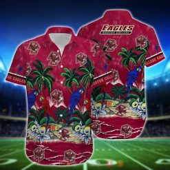 NCAA Boston College Eagles Parrot Hawaiian Shirt