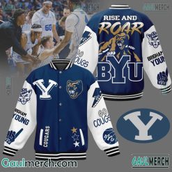 NCAA Brigham Young Cougars Rise And Roar Baseball Jacket