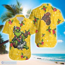 NCAA Coastal Carolina Chanticleers Aloha Grinch Relax Christmas Hawaiian Shirt