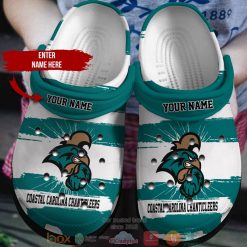 NCAA Coastal Carolina Chanticleers Custom Name Crocs