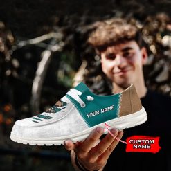 NCAA Coastal Carolina Chanticleers Custom Name Hey Dude Shoes