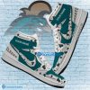 NCAA Coastal Carolina Chanticleers Custom Name New Season Design Air Jordan 1 High Sneakers