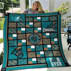 NCAA Coastal Carolina Chanticleers For Ever Quilt Blanket