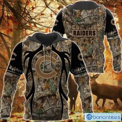 NCAA Colgate Raiders Camo Hunting Pullover Hoodie