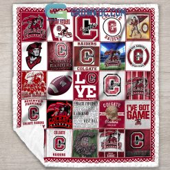 Alternative view of NCAA Colgate Raiders Collection Fleece Blanket