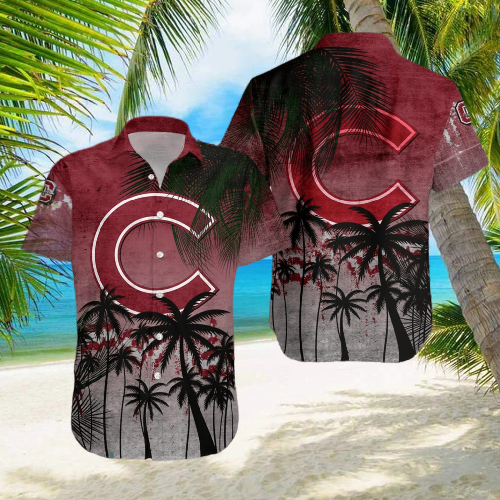 NCAA Colgate Raiders Palm Tree Hawaiian Shirt