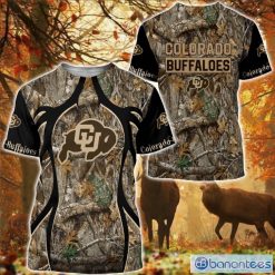 NCAA Colorado Buffaloes Camo Hunting T-Shirt