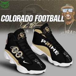 NCAA Colorado Buffaloes Custom Name Number Coach Prime Air Jordan 13 Shoes