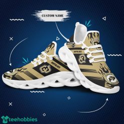 Alternative view of NCAA Colorado Buffaloes Custom Name Style Max Soul Shoes