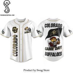 NCAA Colorado Buffaloes Game Day Baseball Jersey